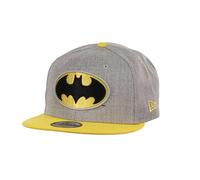 New Era Batman DC Two Tone Grau Gelb Verstellbare 9Fifty Snapback Cap - One-Size