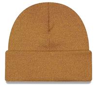 New Era Short Cuff Beanie Brown - one size