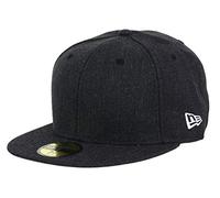 New Era Blank Heather Black 59Fifty Basecap - 7 1/2-60cm (XL)