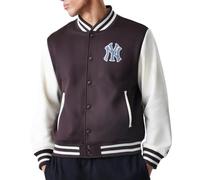 New Era Bomber College Jacke - New York Yankees braun - L