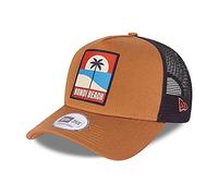 New Era Bondi Beach Cap Trucker Sommer Strand Basecap verstellbar Kappe braun - One-Size