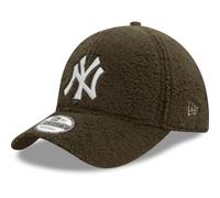 New Era 9Forty Strapback Sherpa Cap - Borg NY Yankees Oliv