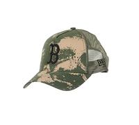 New Era Boston Red Sox MLB Spraycamo Ripstop A-Frame Trucker Cap - One-Size