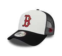 New Era Boston Red Sox Team Colour Block A-Frame Adjustable Trucker Cap - One-Size