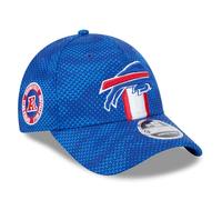 New Era Buffalo Bills NFL 2024 Sideline Blau Verstellbare 9Forty Stretch Snapback Cap - One-Size