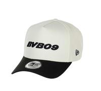 New Era BVB 09 Borussia Dortmund Weiß Schwarz Verstellbare 9Forty A-Frame Cap - One-Size