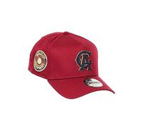 New Era California Angels MLB 1967 All Star Game Anaheim Stadium Sidepatch Cardinal 9Forty A-Frame Snapback Cap - One-Size