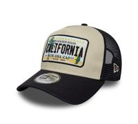 New Era California Licence Plate 9Forty A-Frame Trucker Cap Navy One-Size