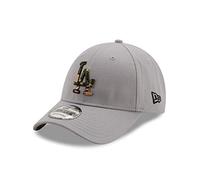 New Era Camo Infill 9Forty Adjustable Cap LA Dodgers Grau, Size:OneSize