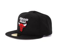 New Era Cap 59FIFTY Herren Basecap NBA Limited Edition (Chicago Bulls, schwarz/grau, 7 3/8)