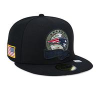 59Fifty NFL STS 22 Patriots Cap by New Era schwarz 7 0/0 (55,8 cm)