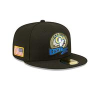 New Era Cap 59FIFTY Herren Basecap NFL Fitted Cap (Los Angeles Rams, 7 1/2)