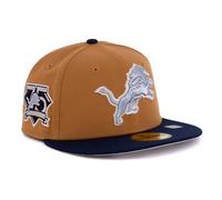 New Era Cap 59FIFTY Herren Basecap NFL Limited Edition (Detroit Lions, braun, 7 5/8)
