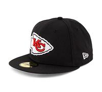 New Era Cap 59FIFTY Herren Basecap NFL NBA MLB Limited Edition (Kansas City Chiefs Black, 7 1/8)