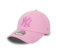 New Era Cap für Kinder New York Yankees MLB Fanaccessoire tonales Logo rosa Baseball Strapback Kappe Mädchen Junge - Child
