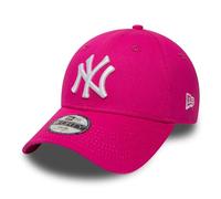 New Era Cap KIDS 940 LEAGUE BASIC NEW YORK YANKEES hot pink white (Youth Alter 6-10 Jahre)