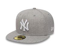 New Era Cap MLB Basic Neyyan, Heather Grey/White, 7 5/8, 11044974