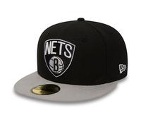 New Era Cap NBA Basic Brooklyn Nets, Black, 7 1/8, 10862335