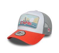 New Era Capri City Summer Edition A-Frame Trucker Cap Lachs - One-Size
