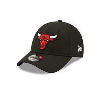 New Era Chicago Bulls Cap schwarz Diamond Era Basketball verstellbar NBA Fanprodukt - One-Size