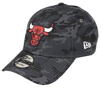 New Era Chicago Bulls Dark Camo Cap NBA verstellbar 9Forty für Herren Damen - One-Size