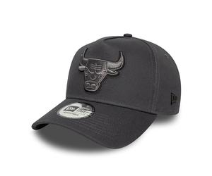 New Era Chicago Bulls E-Frame Tonal Outline Cap Grau - One-Size