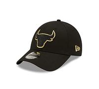 New Era Chicago Bulls NBA Metallic Pop Black 9Forty Snapback Cap