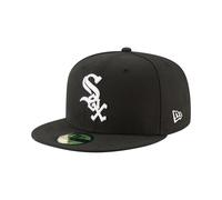 New Era Chicago White Sox 59FIFTY Fitted Cap Schwarz EU7 3/4