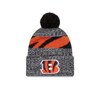 New Era Cincinnati Bengals NFL 2023 Sideline Sport Knit OTC Black Orange Beanie - One-Size