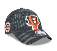 New Era Cincinnati Bengals NFL 2024 Sideline Schwarz Verstellbare 9Forty Stretch Snapback Cap - One-Size