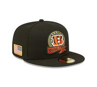 New Era Cincinnati Bengals NFL Salute to Service 2022 Black 59Fifty Basecap - 7 3/4-62cm (XXL)
