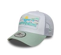 New Era City Summer Edition A-Frame Trucker Cap Weiß - One-Size