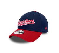 New Era Cleveland Guardians MLB Two Tone Navy Scarlet 39Thirty Stretch Cap - L-XL (7 1/8-7 5/8)