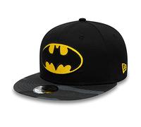 New Era Comic Superheld Kinderkappe Batman Schwarz 9Fifty gerade Schirm verstellbar - Youth