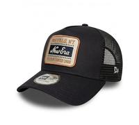 New Era Company Patch 9Forty A-Frame Trucker Cap Marineblau - One-Size