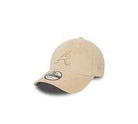 New Era Cord 9Forty Adjustable Cap Atlanta Braves Beige, Size:OneSize