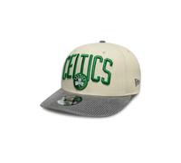 New Era Cord Visor 9Fifty Snapback Cap Boston Celtics Beige Grau, Size:S/M