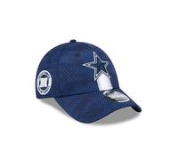 New Era Dallas Cowboys NFL 2024 Sideline Blau Verstellbare 9Forty Stretch Snapback Cap - One-Size