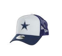 New Era Dallas Cowboys NFL Two Tone Grau Blau Verstellbare 9Forty A-Frame Trucker Cap - One-Size