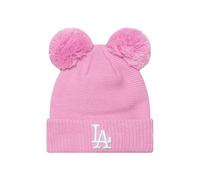 New Era Damen Double Bobble Wintermütze LA Dodgers pink