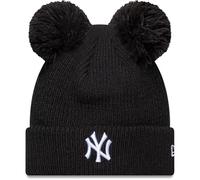 New Era Damen Double Bobble Wintermütze NY Yankees schwarz