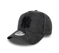 New Era Snapback Kappe Denim E-Frame New York Yankees Herren Schwarz