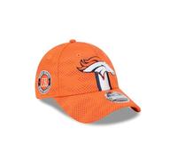 New Era Denver Broncos NFL 2024 Sideline Orange Verstellbare 9Forty Stretch Snapback Cap - One-Size