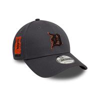 New Era Detroit Tigers Cap MLB Fans verstellbare Kappe Teamlogo Teamname grau - One-Size