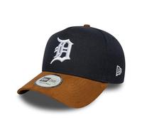 New Era Detroit Tigers E-Frame Suede Visor Cap dunkelblau - One-Size