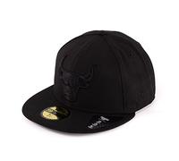 New Era Diamond Era 59Fifty Cap Chicago Bulls Schwarz Schwarz, Size:7 3/8