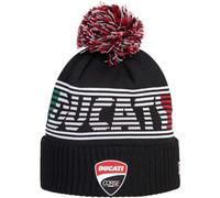 New Era Ducati Cuff Bobble Bommelmütze Beanie Wintermütze