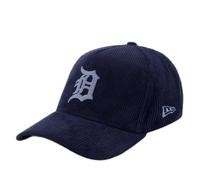 New Era Basecap 9FORTY E-Frame Cord Detroit Tigers MLB Dunkelblau One Size mit Metallschnalle