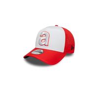 New Era Embroidery 9Forty Adjustable Cap Aprilia Weiß Rot, Size:OneSize