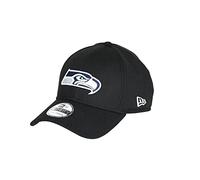 New Era Emea 39Thirty Cap Seattle Seahawks Schwarz, Size:M/L